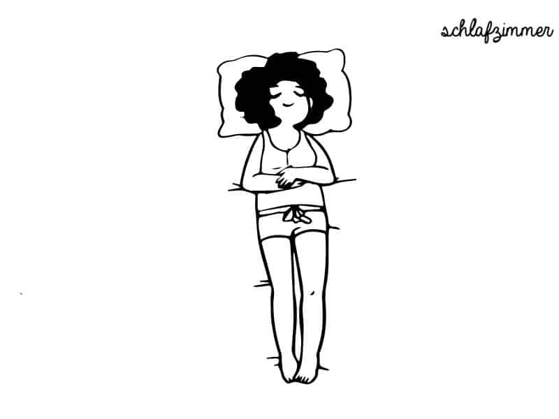 Nackenstützkissen-Rückenschläfer