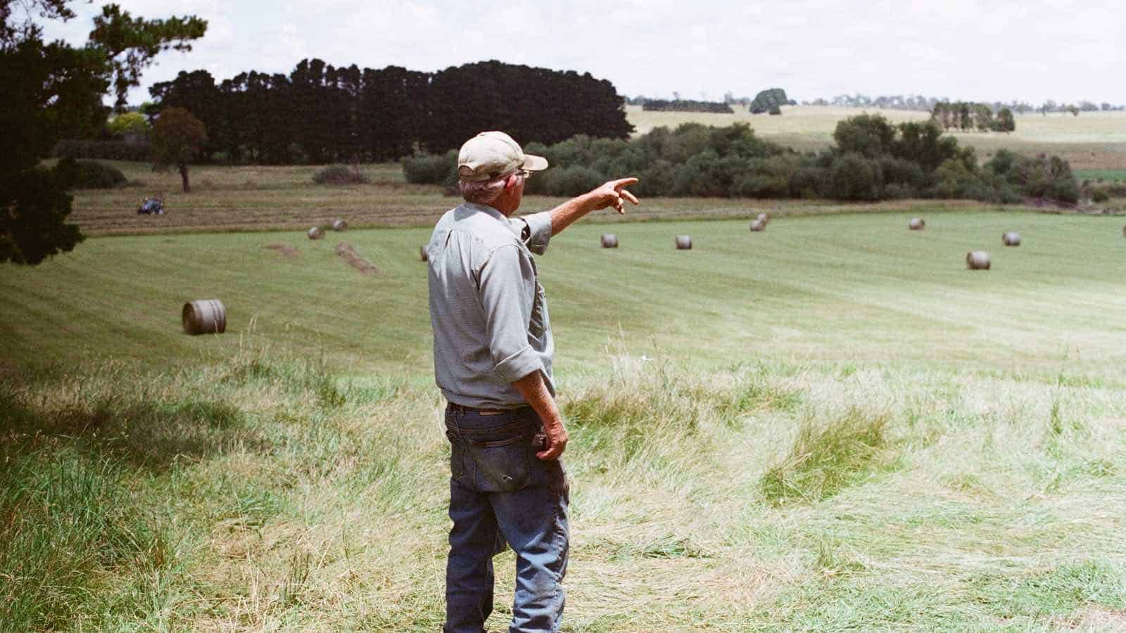 Bauern und Landwirte schätzen das Wetter nach ihren Erfahrungswerten
