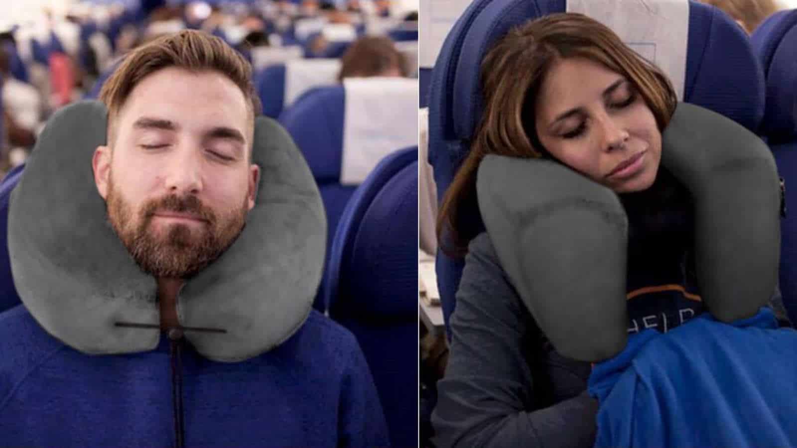 Lucear Reisekissen ideal für Reisen Büro und Zuhause