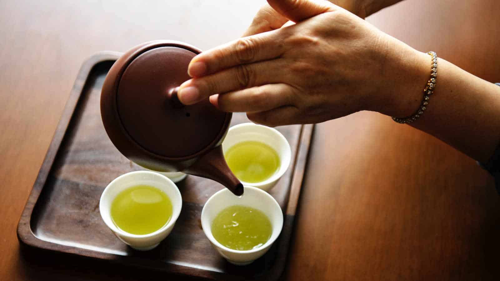 Anti-ging Food Grüner Tee