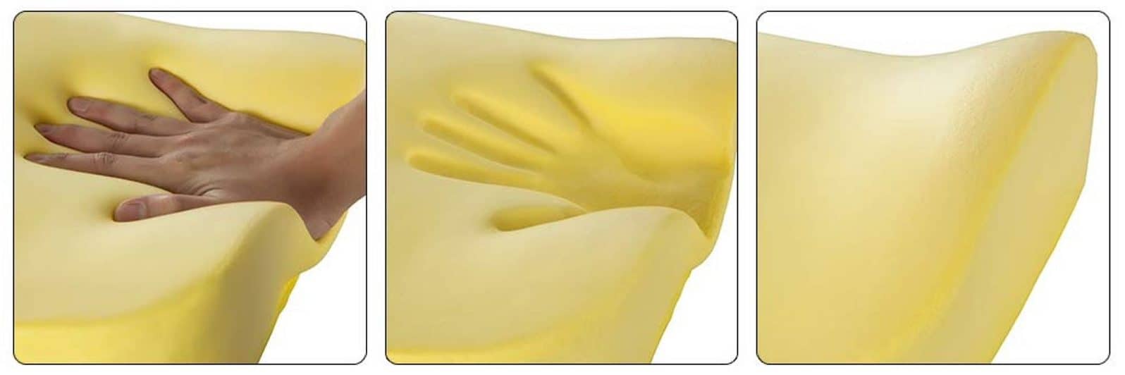 Memory-Foam passt sich perfekt deinem Körper an