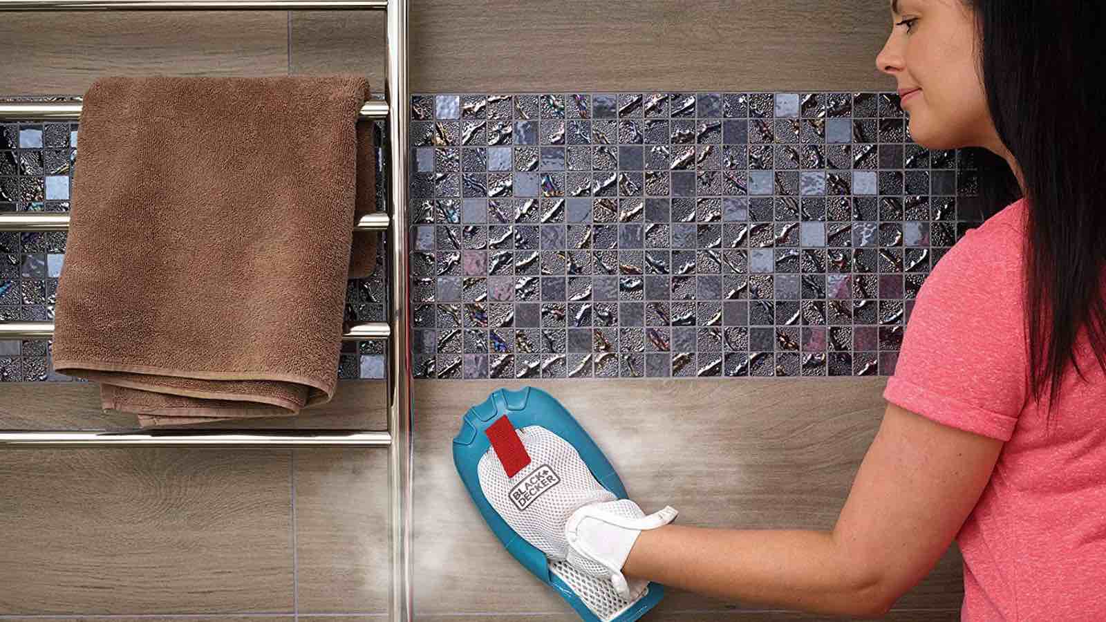 Mit dem Black und Decker Dampfbesen kannst du ganz einfach deine Wände reinigen