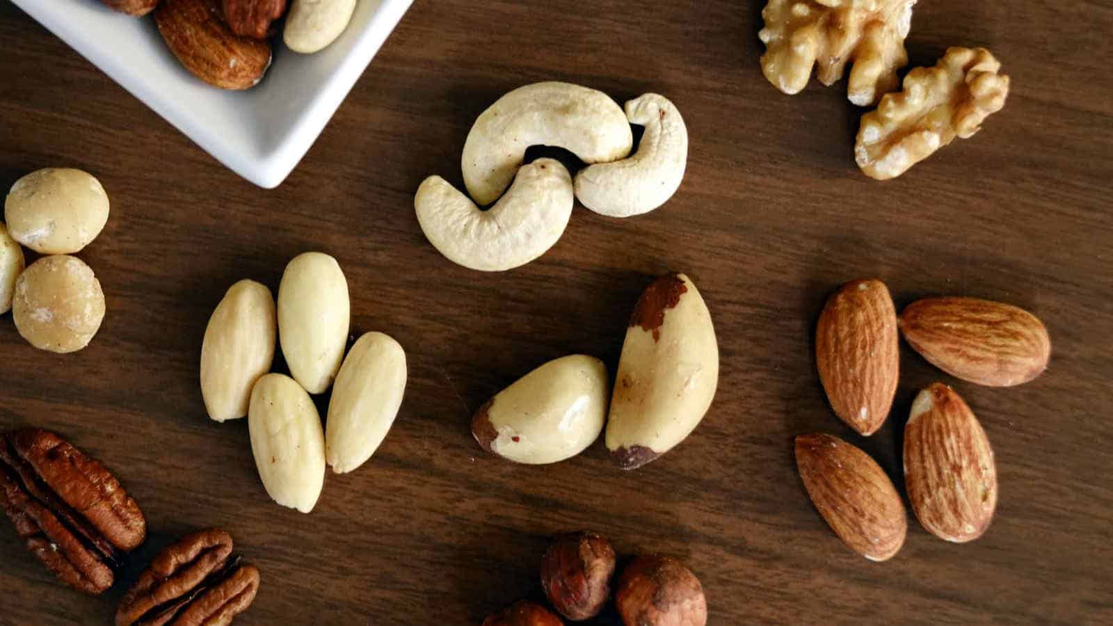 Paranüsse enthalten Selen.