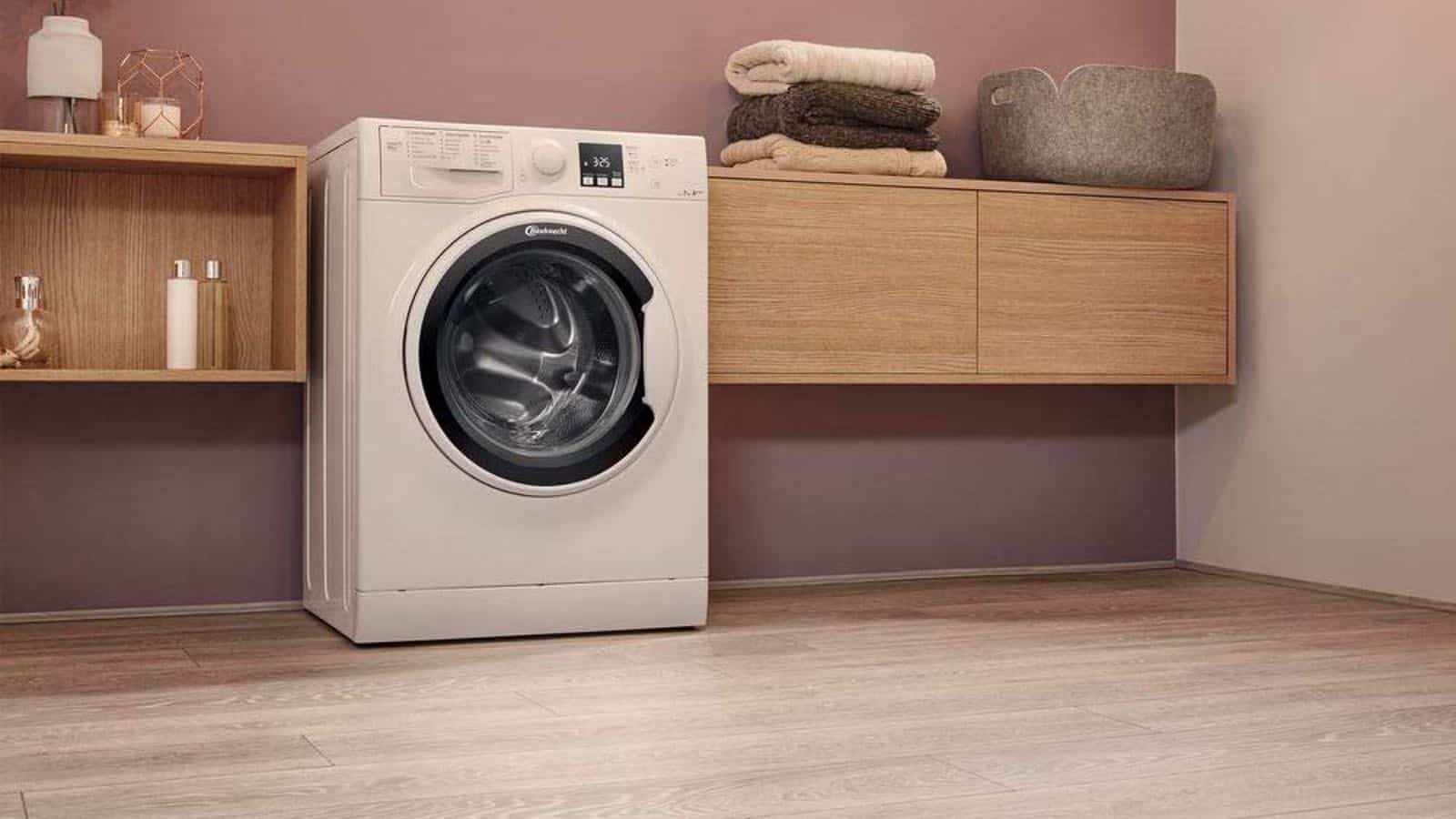 Bauknecht Waschmaschine Frontlader WA Soft 7F4 im Einsatz