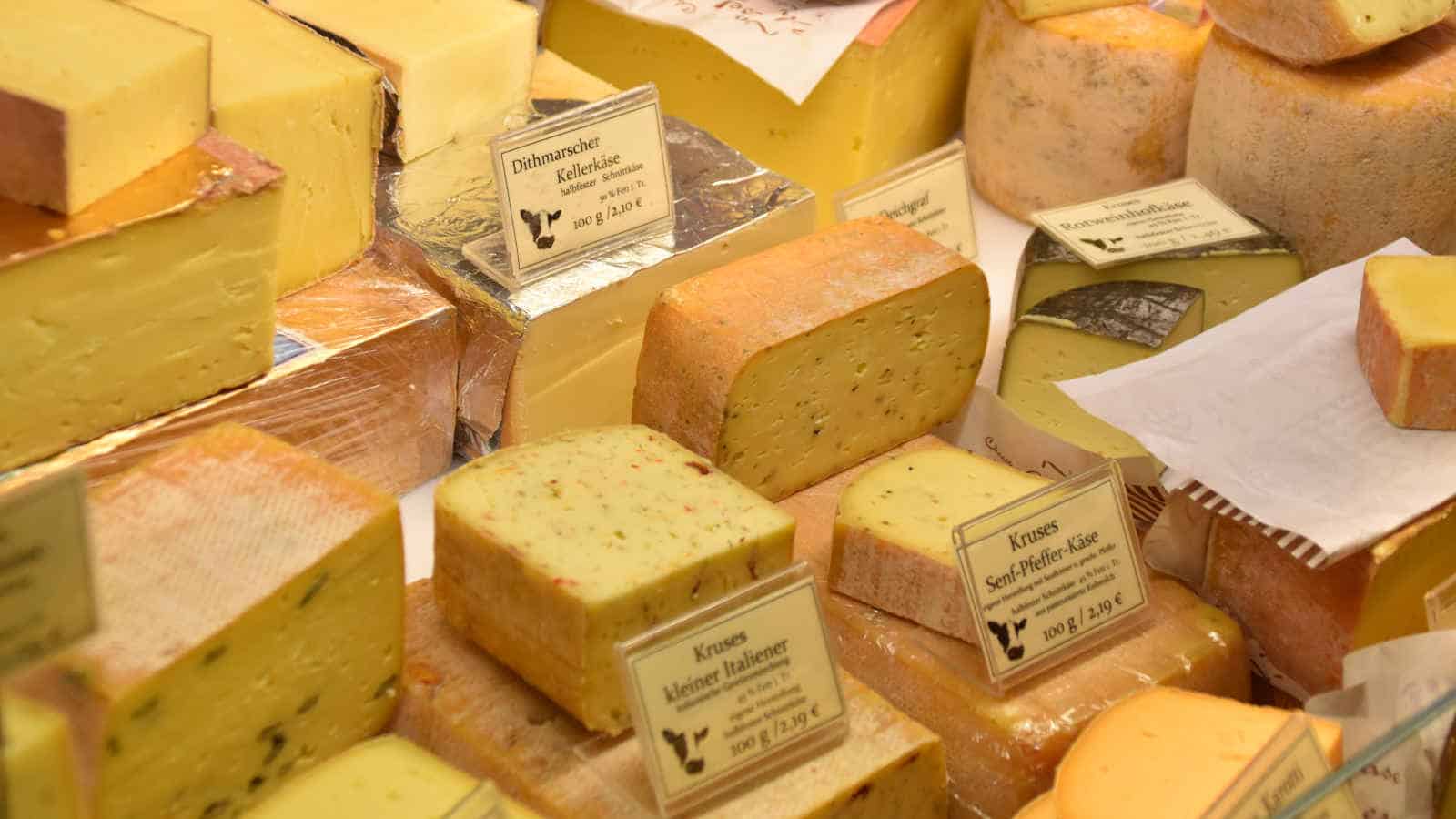 Low Carb Tabelle Käse