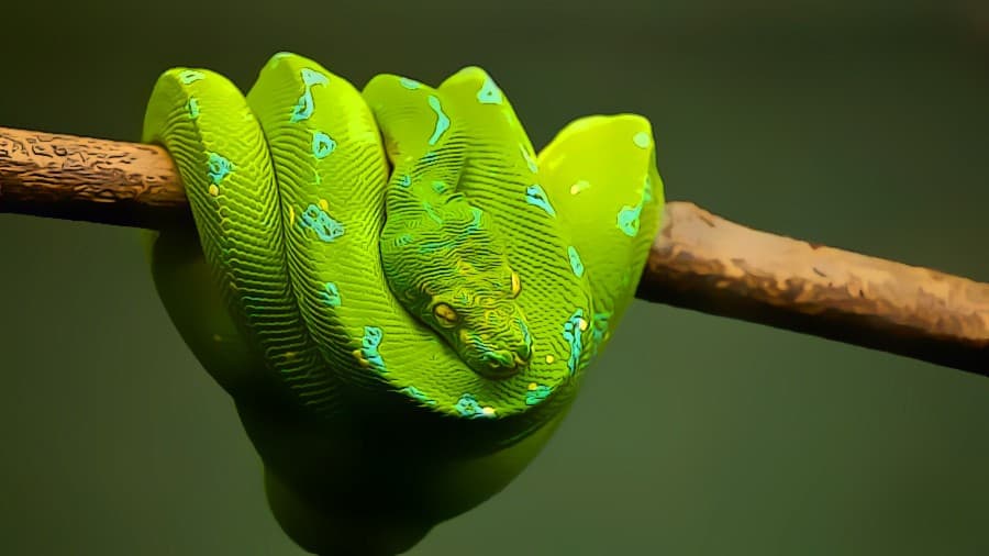 Traumdeutung grüne Schlange