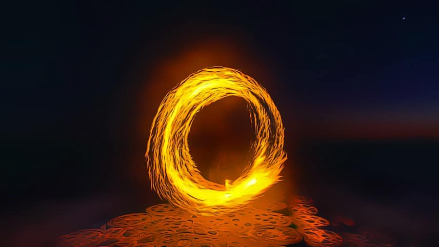 Feuer und Wasser symbolisieren eine Einheit im Traum. Höre auf deine Gefühle und folge deinen ersten Emotionen.