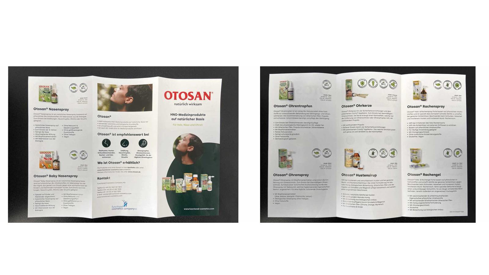Otosan® Produktauflistung