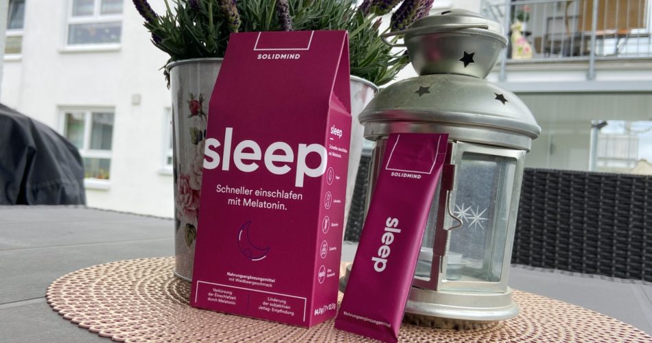 Schneller einschlafen mit Melatonin: Solidmind Sleep im Test 2021